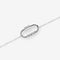 silver 4-bead spinning bracelet