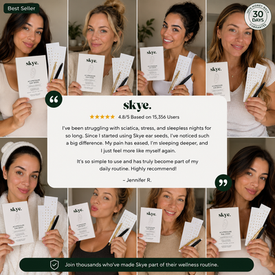 skye. Acupressure Ear Seeds – Stress & Sleep Support Kit