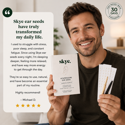 skye. Acupressure Ear Seeds – Stress & Sleep Support Kit