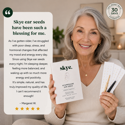 skye. Acupressure Ear Seeds – Stress & Sleep Support Kit