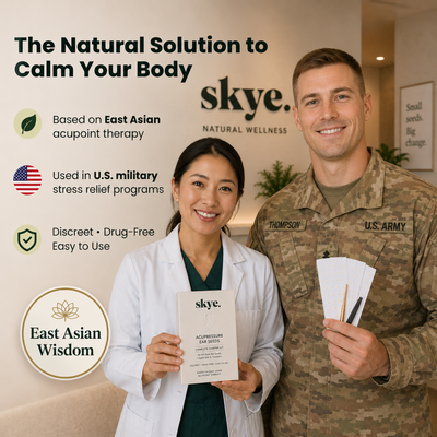 skye. Acupressure Ear Seeds – Stress & Sleep Support Kit