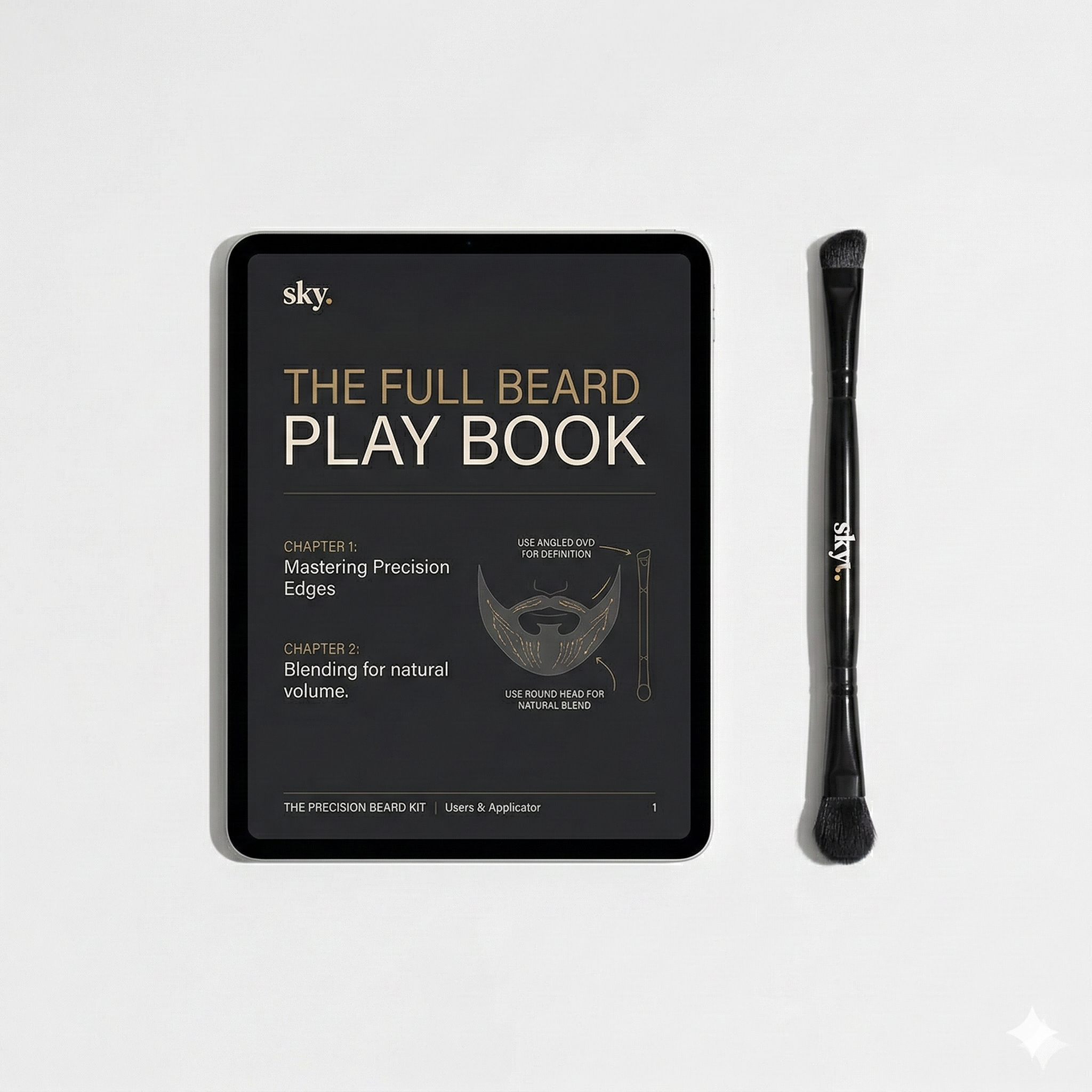 Precision Applicator + The Full Beard Playbook