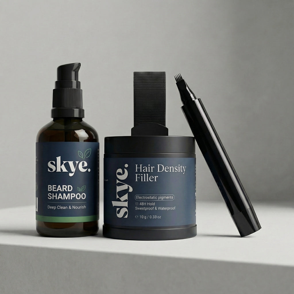 Beard Density Filler + Beard Pen + Beard & Face Wash