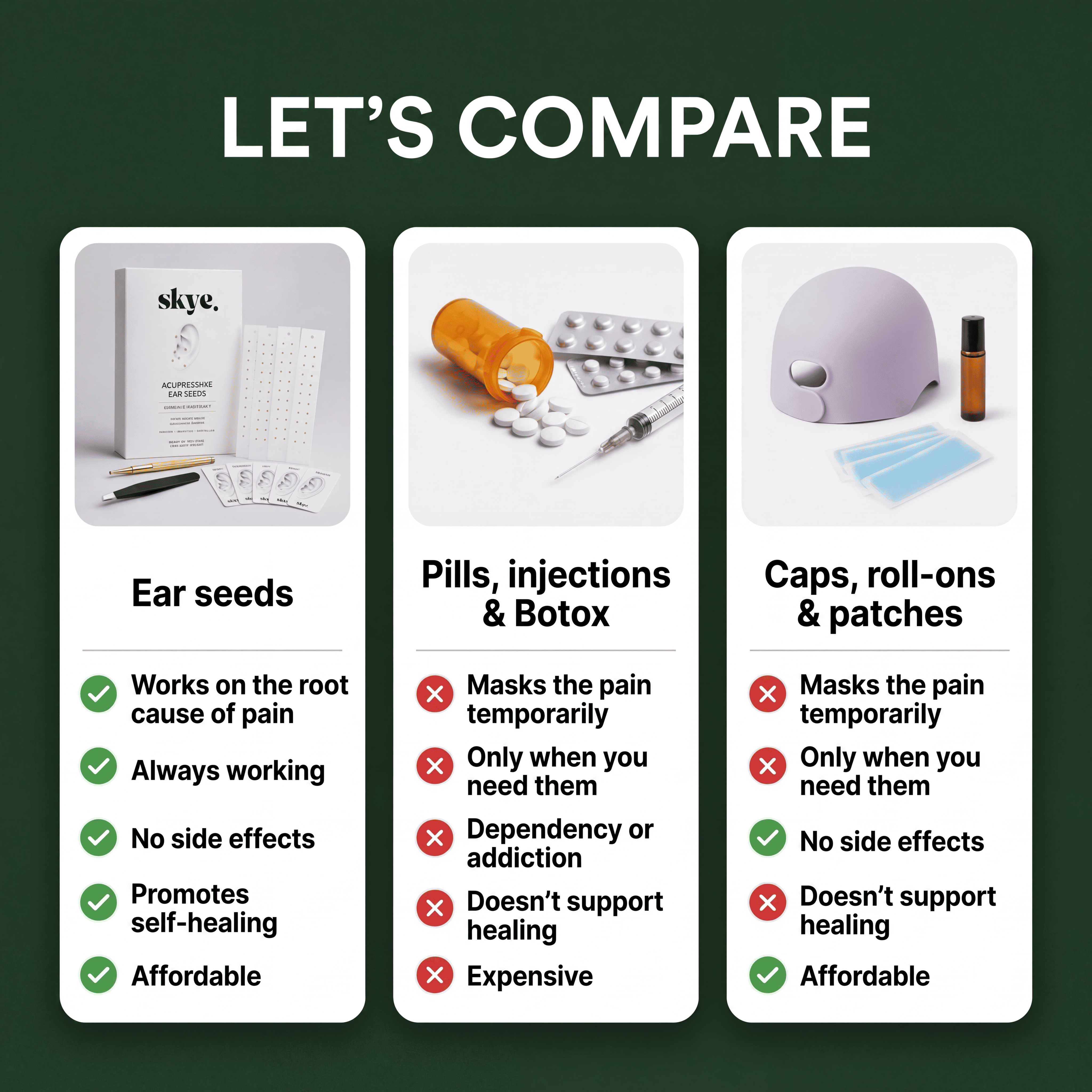 Acupressure Ear Seeds Kit