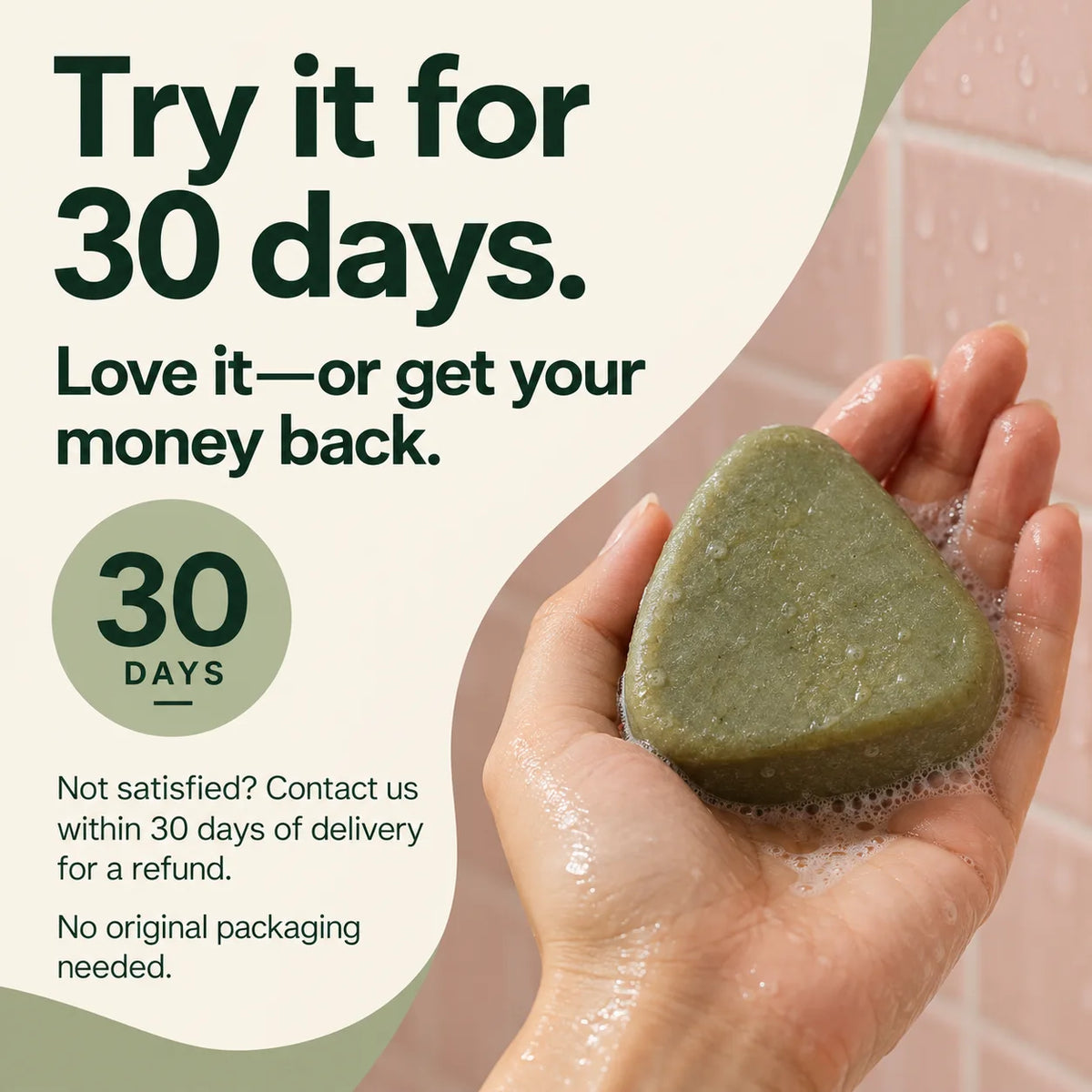 30-day satisfaction guarantee. Not satisfied? Contact Skye for a refund. Original packaging is not required.